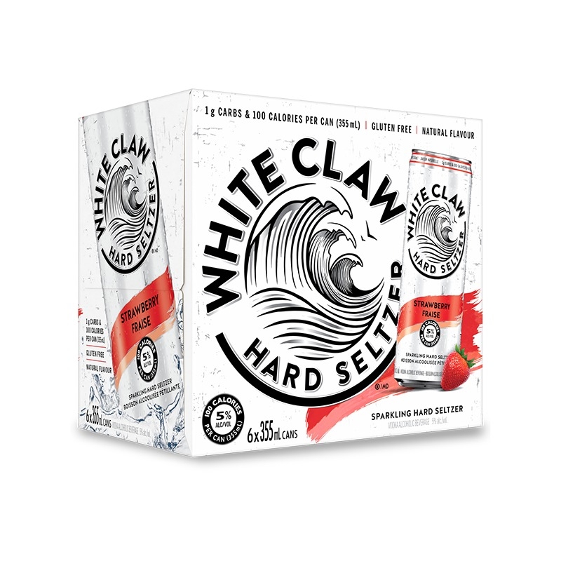 White Claw Strawberry 6 Pack
